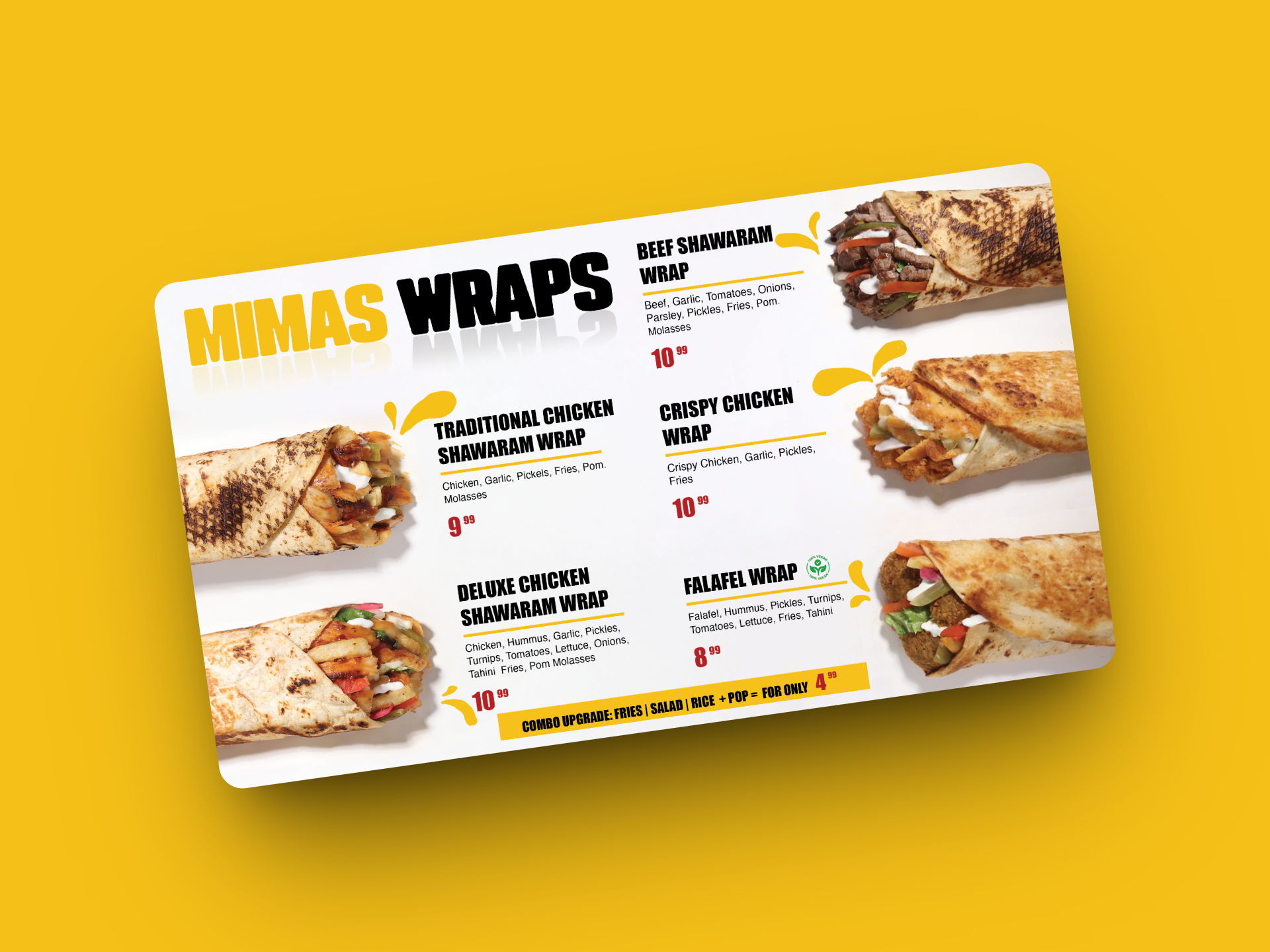 Menu Design